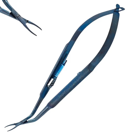 V. Mueller OP0915-901 Fine Titanium Forceps Ophthalmic 4" Primis Medical