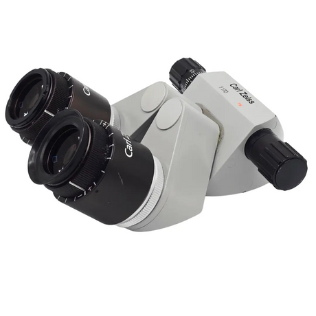 Carl Zeiss f=170 Binocular Microscope Head w/ 10x/21B Eyepieces Primis Medical