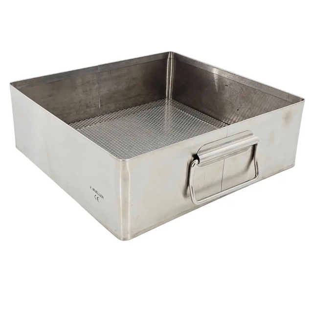 V. Mueller 132566 Sterilization Tray 10x10x3 Stainless Steel Primis Medical