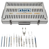 Ophthalmic ENT Microsurgical Instrument Set –Storz, Ambler, Katena, MSI 16 pcs Primis Medical