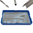 Orthopedic Cannulated Drill Bit Set AO-Style Surgical w/ Guides, Wires and Tray Primis Medical