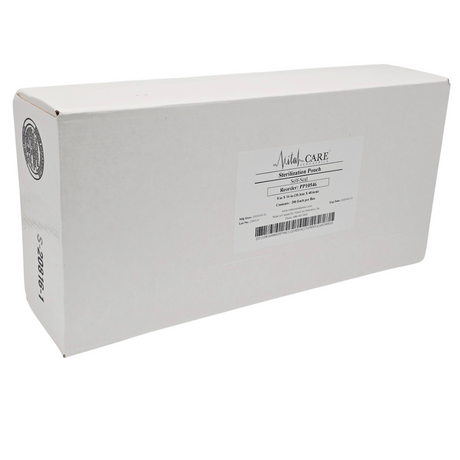 Vital Care Industries PP10546 Sterilization Pouches 8x16  Box of 200 New Sealed Primis Medical