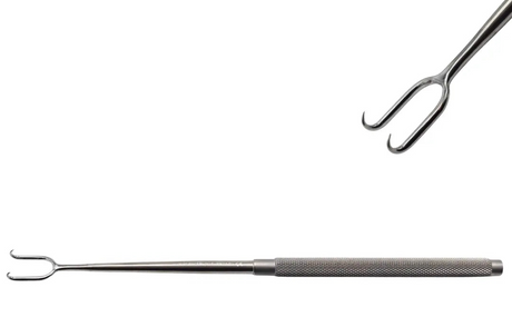 V. Mueller RH1130 Nasal Tenacula Double Hook Surgical Instrument ENT Tool Primis Medical