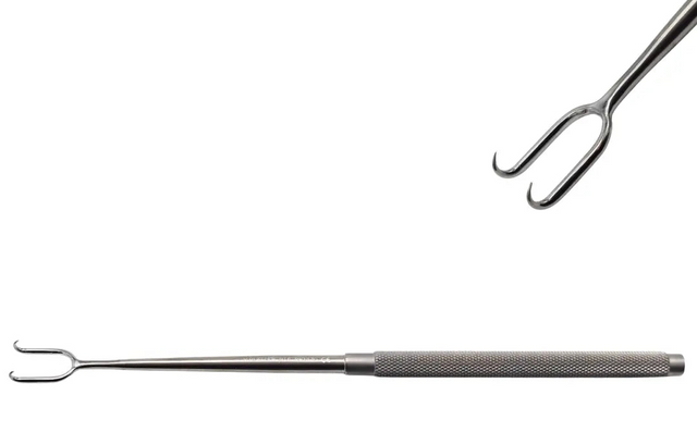 V. Mueller RH1130 Nasal Tenacula Double Hook Surgical Instrument ENT Tool Primis Medical