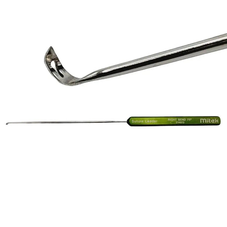 Mitek 214613 Arthroscopic Right Bend 70° Up Suture Leader 11-3/8" Mitek