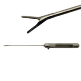 Acufex Cigar Handle Left Serrated Rotary Surgical Scissors 20° Acufex