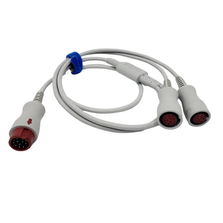 Mindray IM2204 Double-Ended Y-Type IBP Extension Cable 3Ft Mindray