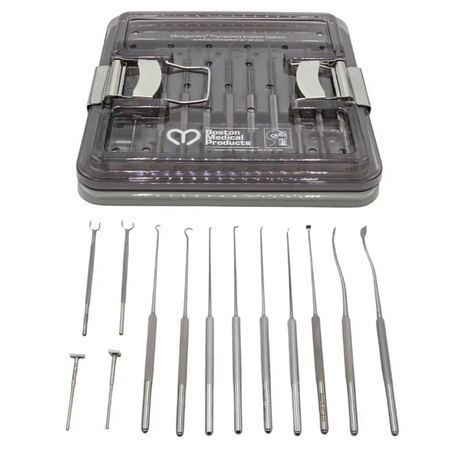 Montgomery MT-200 Thyroplasty Implant System Surgical Instrument Set ENT Primis Medical