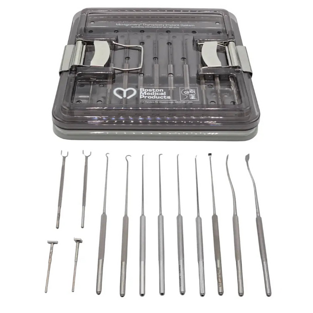 Montgomery MT-200 Thyroplasty Implant System Surgical Instrument Set ENT Primis Medical