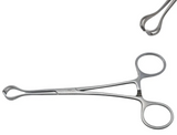 V. Mueller SU5005 Glassman Babcock Forceps 1cm Jaw Rounded Corners Surgical Tool Primis Medical