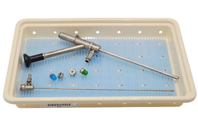 Hologic MyoSure Hysteroscope 40-200 + Outflow 40-201 w/ Stryker Camera Tray Primis Medical