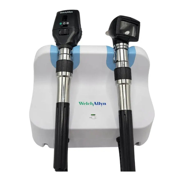 Welch Allyn 408282 GS 777 Ophthalmoscope w/ Otoscope Heads & Wall Transformer Welch Allyn