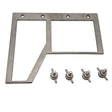 Metal frame with screws on a white background, featuring Mizuho OSI and Primis Medical logos.