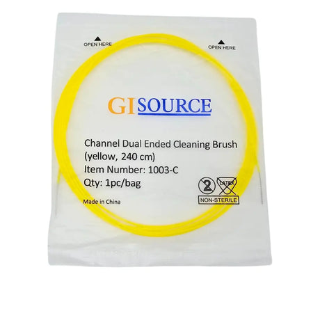 GI Source 1003-C Channel Dual Ended Cleaning Brush 240cm Medical Accessory GI Source