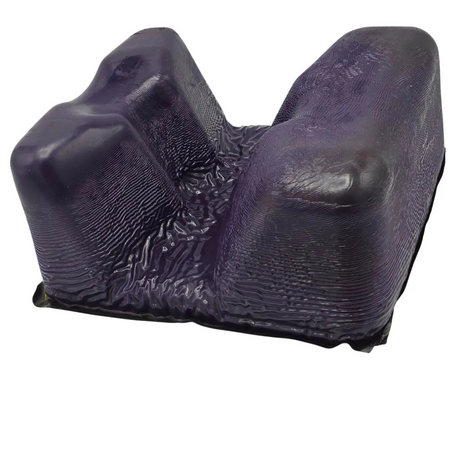 Alimed Purple Gel Surgical Patient Positioner Pad Dual Contour 10.5x9x5 Primis Medical