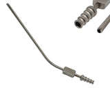 V. Mueller NL1903 Frazier Suction Tube 12 Fr Angled 3-7/8 Working Length V. Mueller