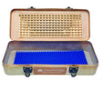 Synthes Gold Sterilization Tray 12x5x2.5 Perforated Autoclave Case Switzerland Primis Medical