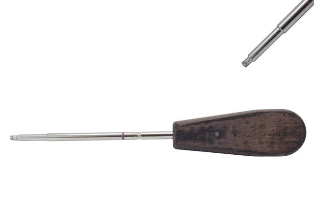 Synthes 314.271 Large Hexagonal Driver 9.5" Surgical Instrument 3.5mm Primis Medical