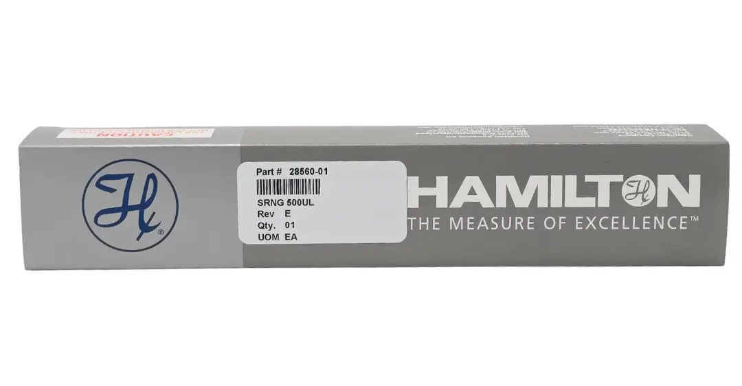 Hamilton 28560-01 Syringe 500UL Precision Laboratory Analyzer Component Primis Medical
