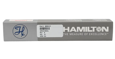 Hamilton 28560-01 Syringe 500UL Precision Laboratory Analyzer Component Primis Medical