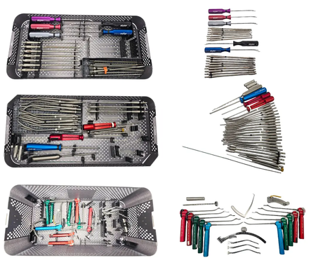 Stryker 32010 Arthroscopic ACL PCL Instrument Set with VersiTomic Components Primis Medical