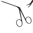 Richards 23-0072 Ebony Micro Left Curved Jaw Scissors Surgical Instrument Primis Medical