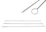 Sklar 10-1362 Cannula Brush 18" 5mm Pack of 3 Surgical Cleaning Instrument Primis Medical