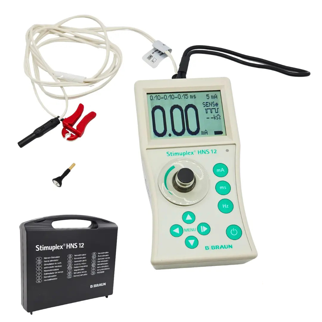 B. Braun 4892098 Stimuplex HNS 12 Nerve Locator System with case and ...