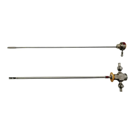 Karl Storz 27026 AA Cysto-Ureteroscope Sheath 25 Fr & 27026 AO Obturator 10-1/4" Karl Storz
