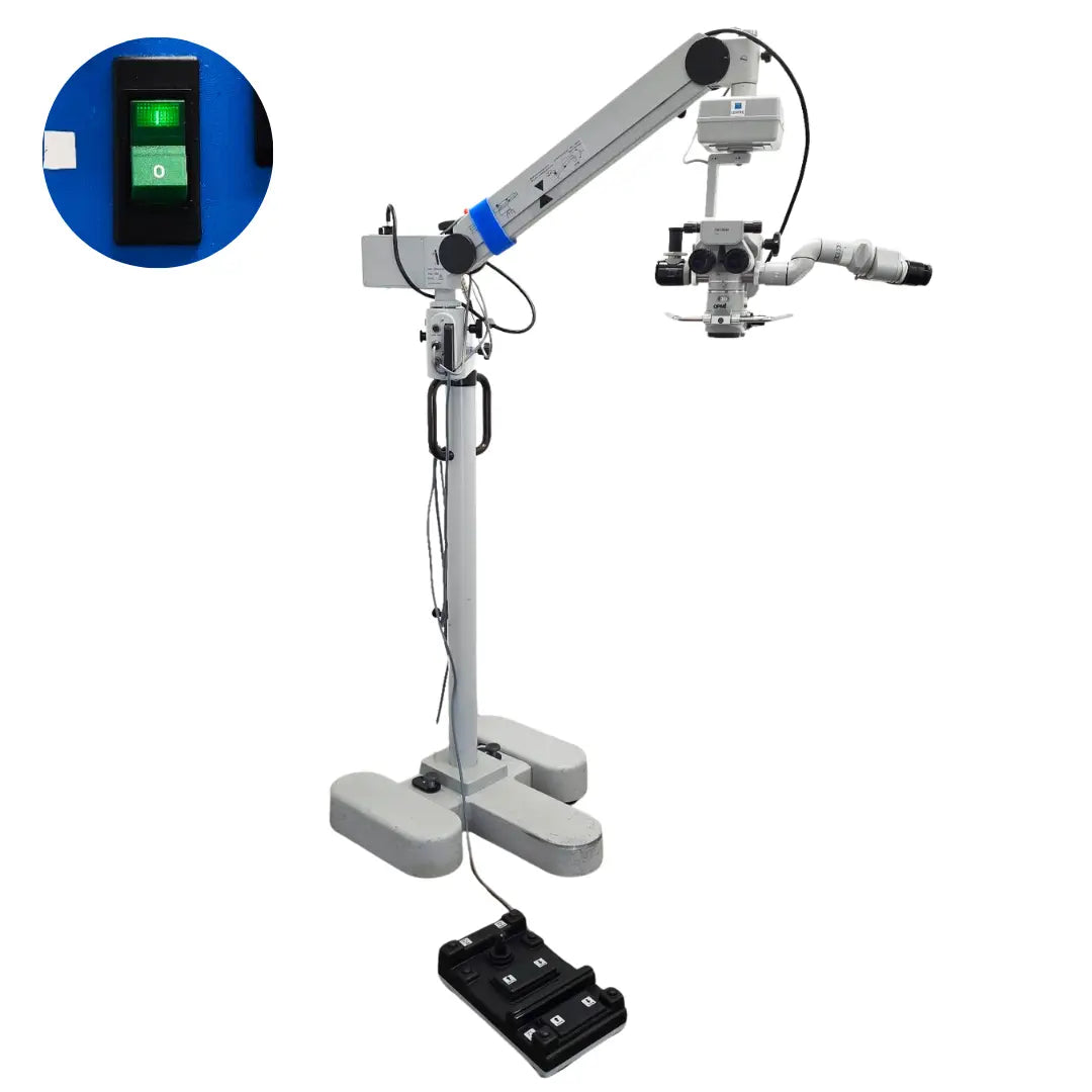 Carl Zeiss OPMI MD Surgical Microscope S5 Stand Dual View ACCU Beam II Primis Medical