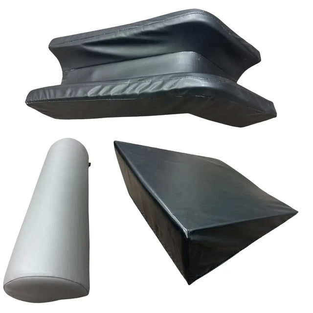 Therapy Positioning Bolster Set Round Wedge & Prone Pads Unbranded