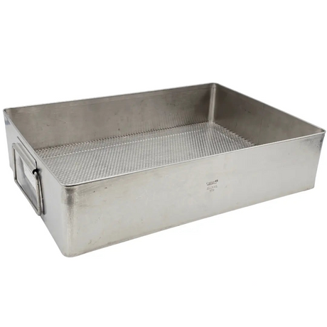 Codman 21-3001 Stainless Steel Sterilization Tray 14x10x3 Primis Medical