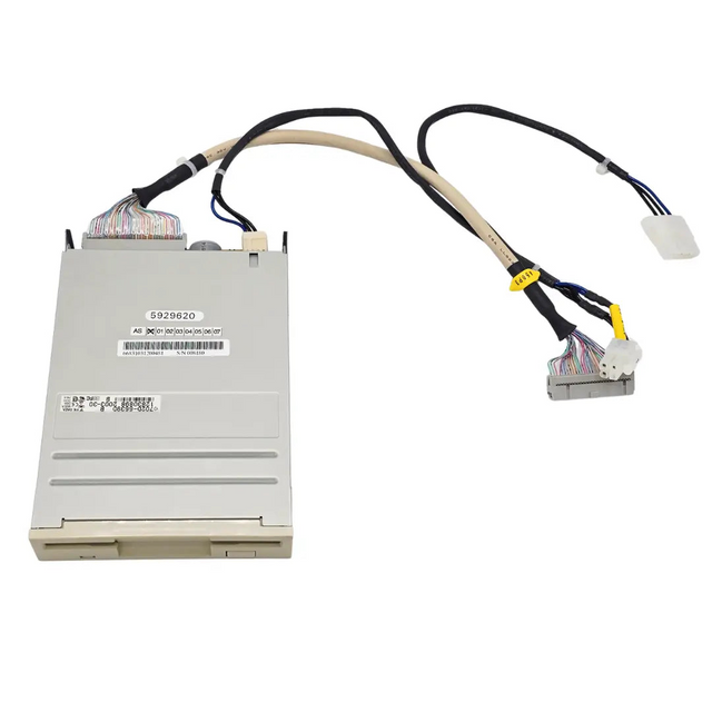Y-E Data YD-702D-6639D Floppy Disk Drive with Wiring Harness 5V Primis Medical