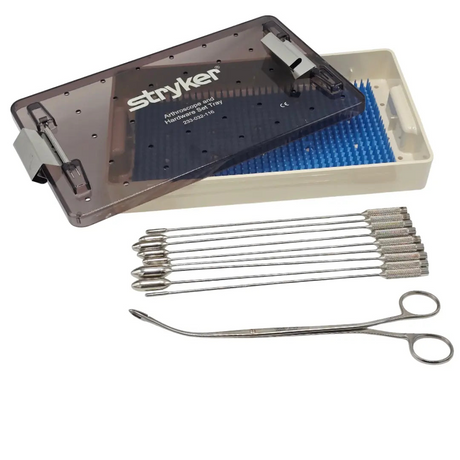 V. Mueller SU10710 Common Duct Stone Forceps w/ 9 Biliary Dilators & Tray Primis Medical