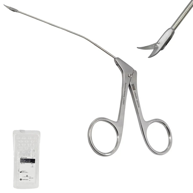 V. Mueller AU14152 Wullstein Ear Scissors Curved Left ENT Primis Medical