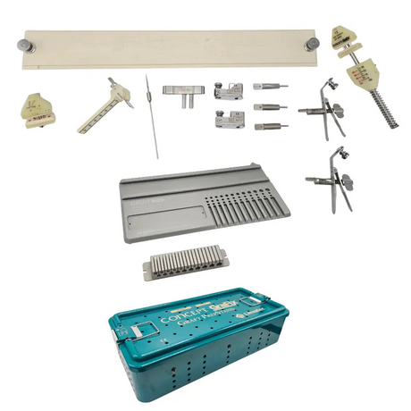 Linvatec Concept Grafix Graft Prep Instrument Set w/ Tray PS8820 PS8830 Primis Medical