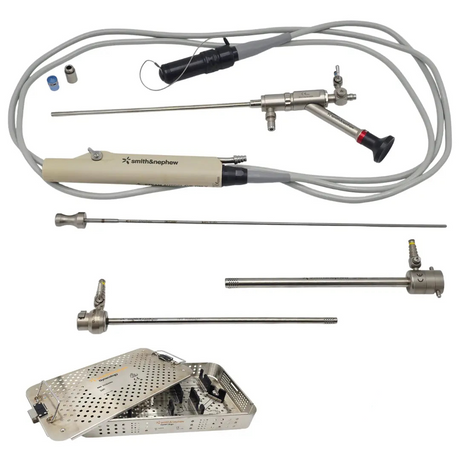 Smith & Nephew TruClear Hysteroscope Set w/ Shaver Handpiece Sheaths Tray Primis Medical