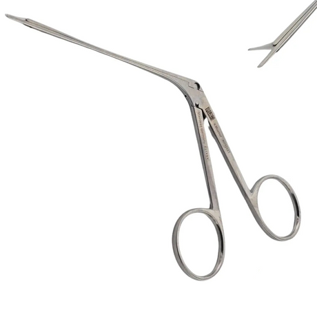 V. Mueller AU12221 ENT Bellucci Alligator Scissors Heavy 3-1/4" Primis Medical