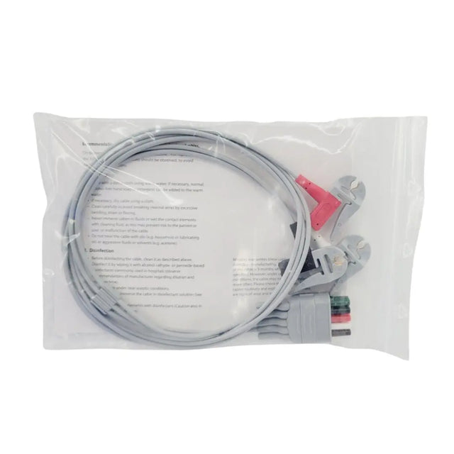 Mindray 0012-00-1514-05 3-Lead ECG Pinch Clip 24" Mindray