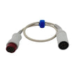 Mindray 0010-20-42795 IBP Adapter Cable 12 Pin Plug & 6 Pin Socket Mindray