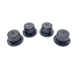 Leica 428328 Drive Knob Covers Lot of 4 for M690 Microscope 1-3/8" Dia. Leica
