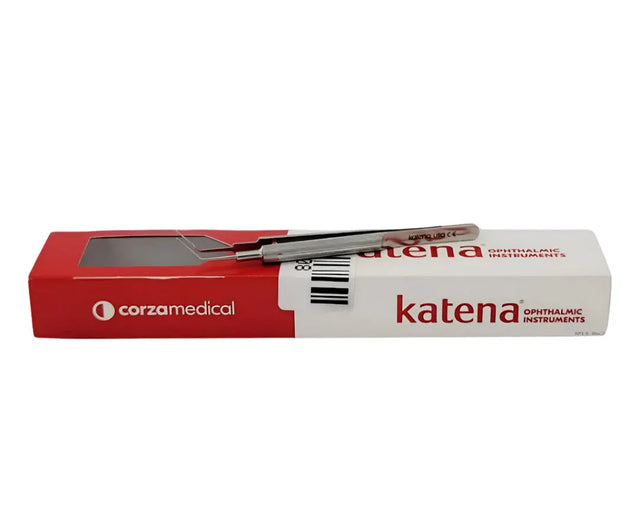 Katena K5-5082 Utrata Forceps Round Handle 11mm Long Shanks Ophthalmology 4" Katena