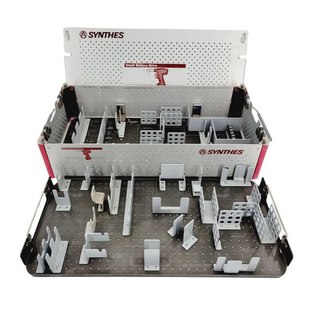 Synthes Small Battery Driver Sterilization Case 20-3/8" x 10" x 5" Synthes
