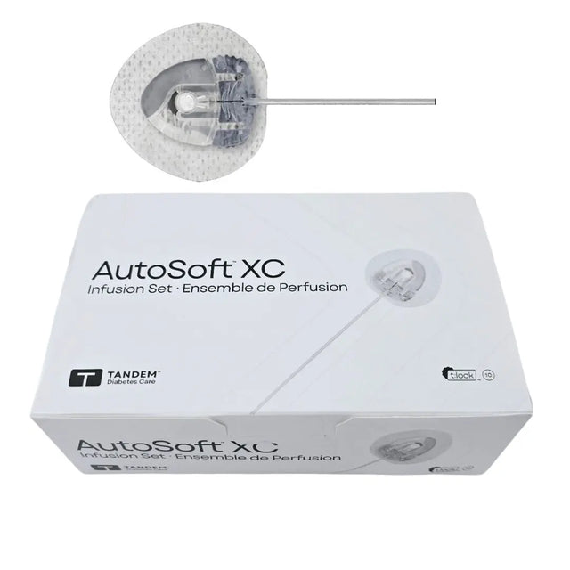 Tandem 1003912 AutoSoft XC Infusion Set 6mm x 32in Single Use Box of 10 Tandem