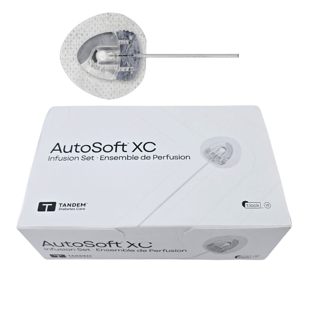 Tandem 1003912 AutoSoft XC Infusion Set 6mm x 32in Single Use Box of 10