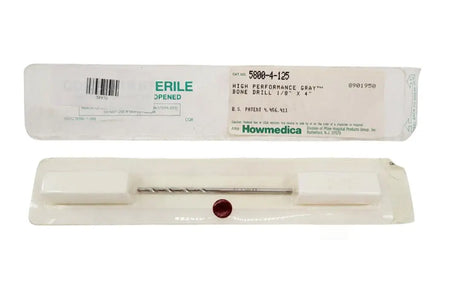 Stryker Howmedica 5800-4-125 3.2mm High Performance Bone Drill Bit 4" Stryker