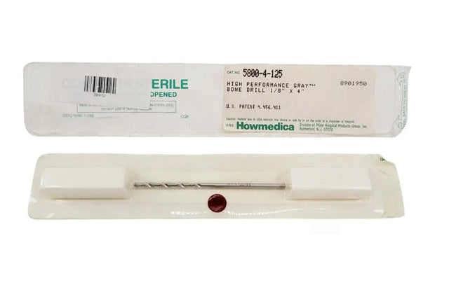 Stryker Howmedica 5800-4-125 3.2mm High Performance Bone Drill Bit 4" Stryker