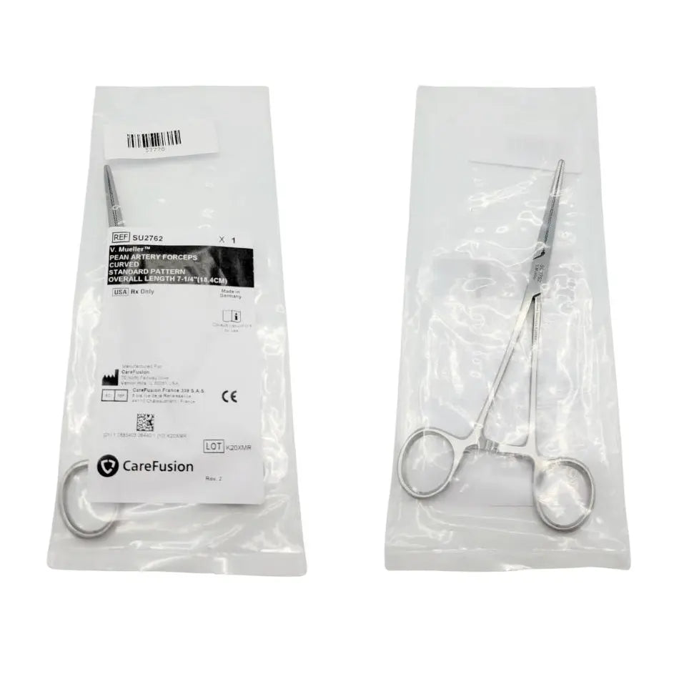 V. Mueller SU2762 Pean Artery Forceps Curved 7-1/4" V. Mueller
