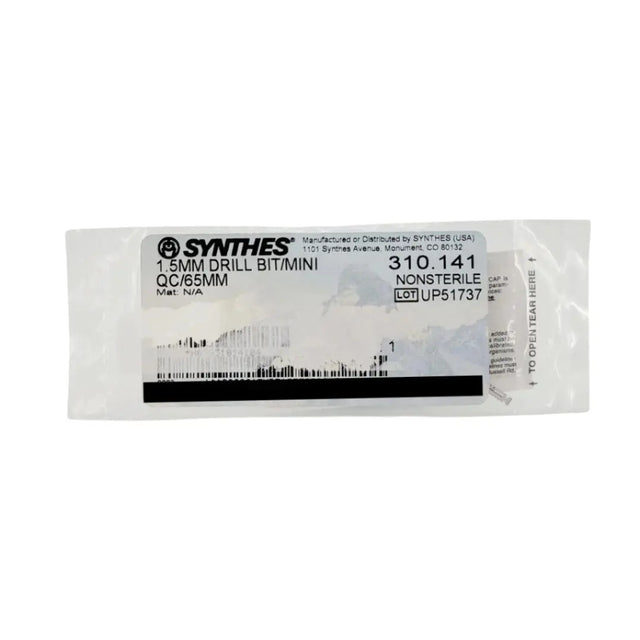 Synthes 310.141 Mini Quick Connect Drill Bit 1.5mm 2-1/2" Synthes