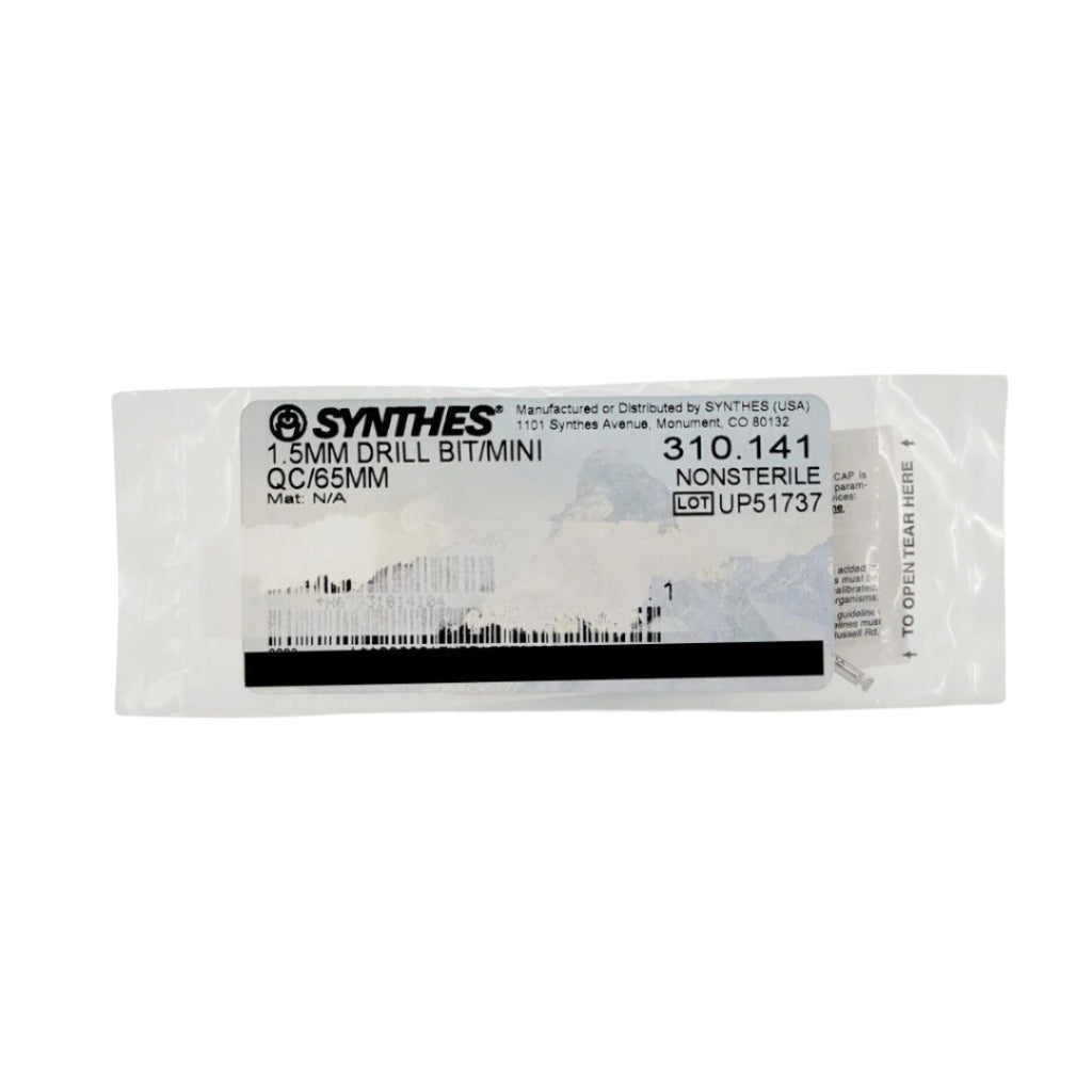 Synthes 310.141 Mini Quick Connect Drill Bit 1.5mm 2-1/2"